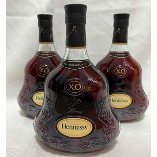 ヘネシー(ヘネシー)のHennessy ヘネシー XO 3本 新品未開栓(ブランデー)