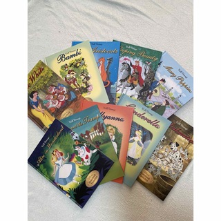 ディズニー(Disney)のディズニー　英語　絵本　10冊セット　BOX(絵本/児童書)