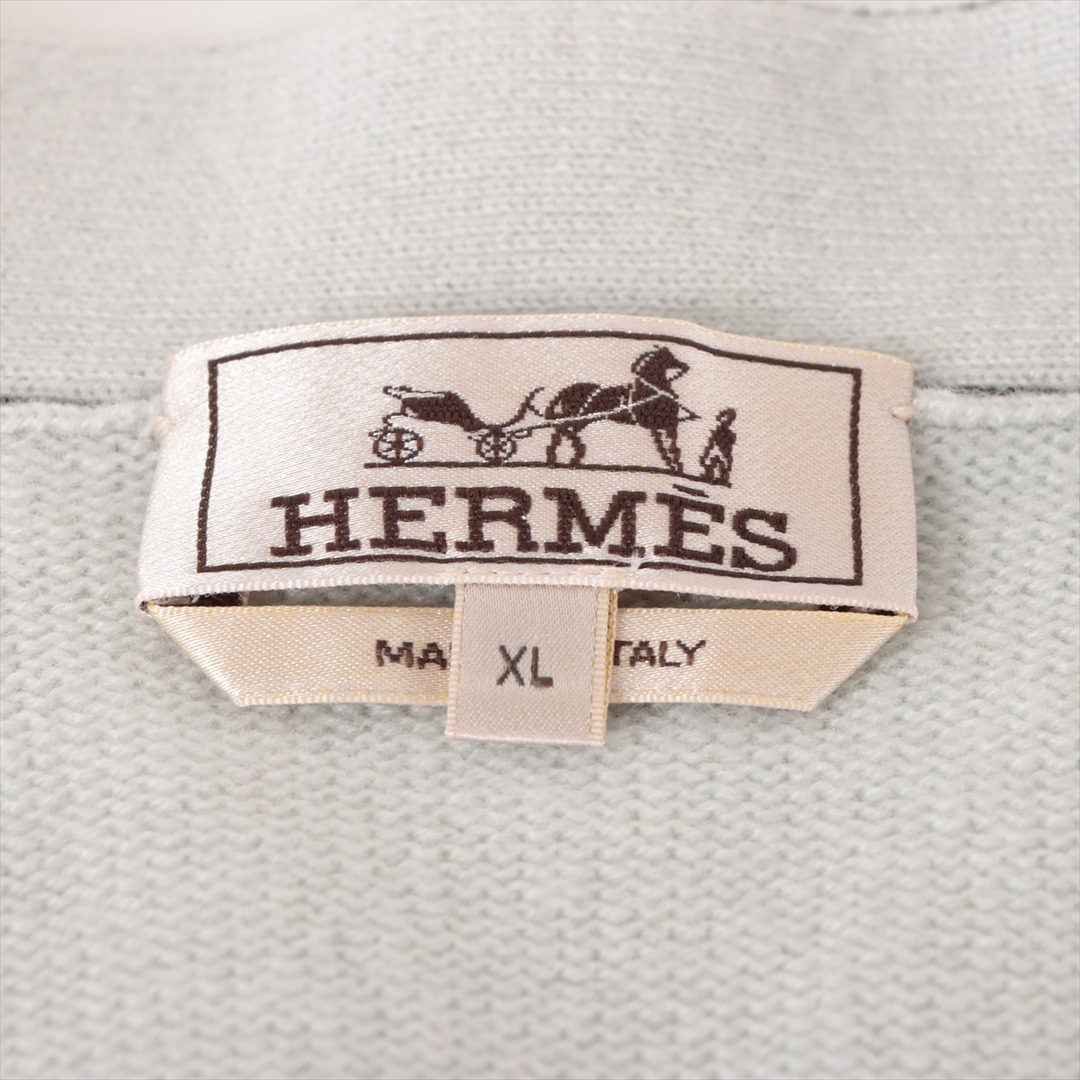 Hermes(エルメス)のエルメス  カシミヤ XL ライトブルー メンズ その他トップス メンズのトップス(その他)の商品写真