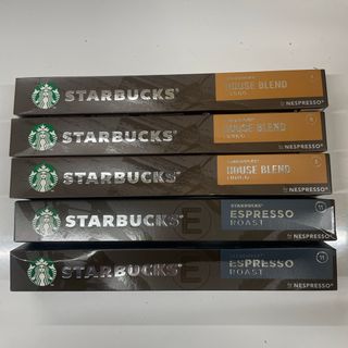 スターバックスコーヒー(Starbucks Coffee)の⭐︎訳あり⭐︎  スターバックス　5本セット　ネスプレッソ　(コーヒー)