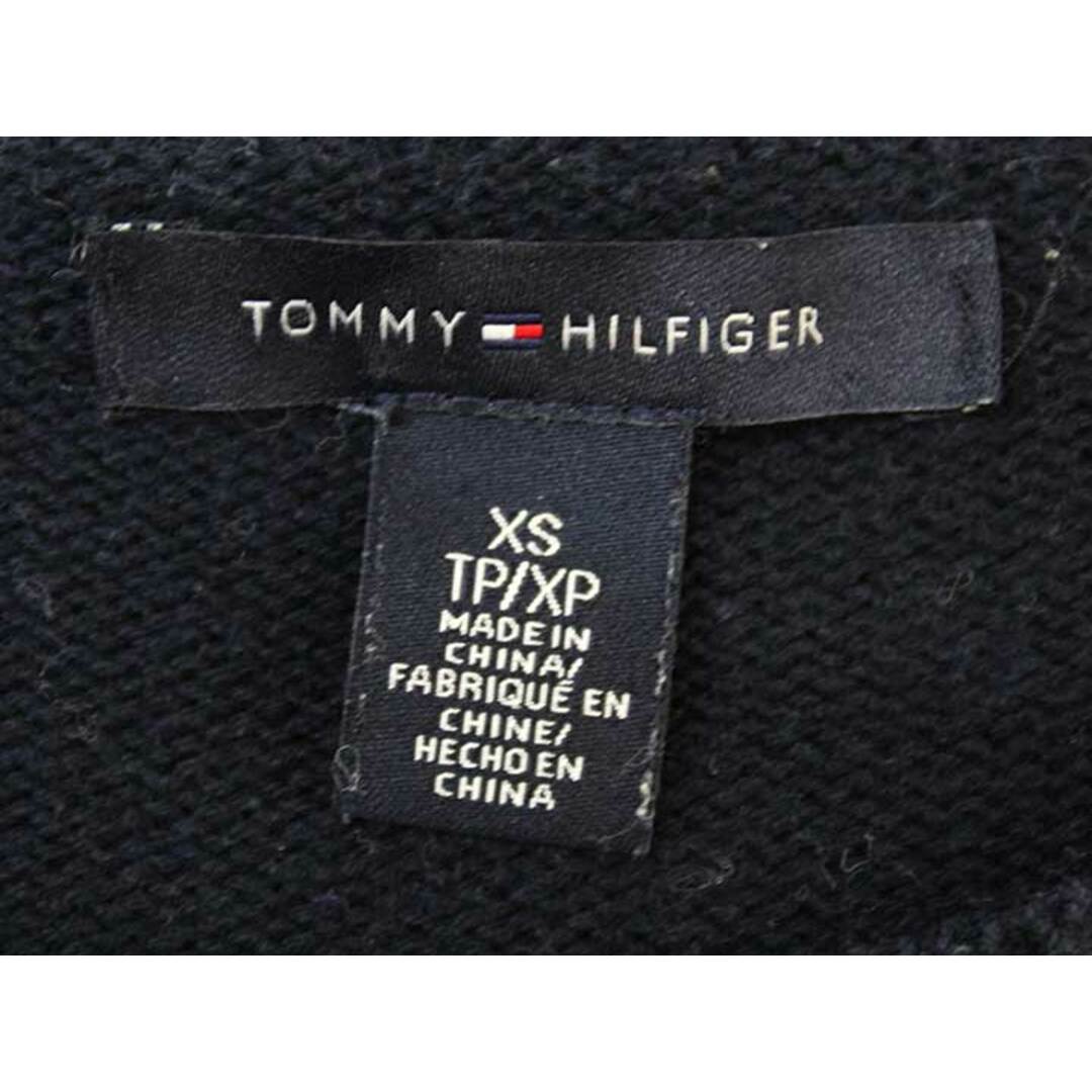 TOMMY HILFIGER(トミーヒルフィガー)の‡TOMMY HILFIGER/トミーヒルフィガー‡Hニット/長袖 ネイビー/紺 レディース XS 【中古】 秋冬 709032 レディースのトップス(ニット/セーター)の商品写真