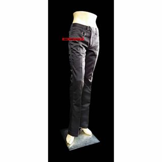 ロエン(Roen)の美品 Roen  Dickies 黒 側章パンツ ロエン ディッキーズ S チノ(チノパン)