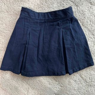 ギャップキッズ(GAP Kids)の紺色　スカートパンツ　キュロット　130(スカート)