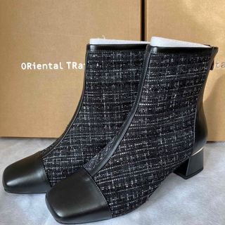 オリエンタルトラフィック(ORiental TRaffic)のORiental TRafficショートブーツ新品　ブラックL L(ブーツ)