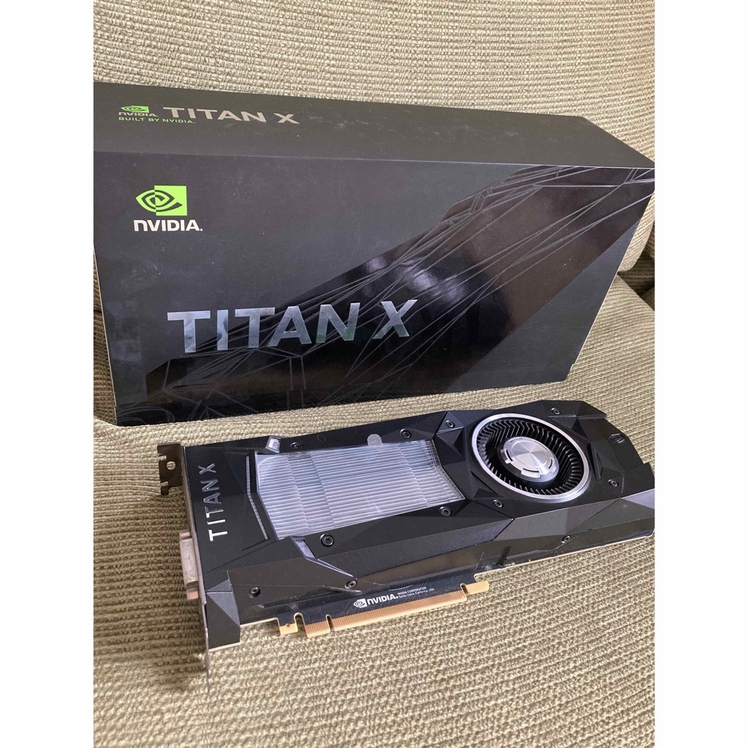 Nvidia GTX Titan X 12GB Pascal 美品 動作確認済み