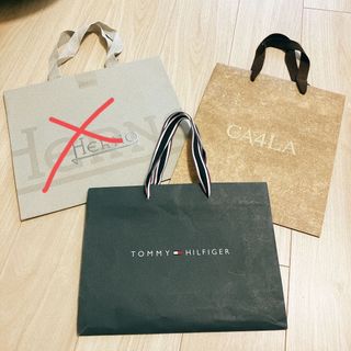 カシラ(CA4LA)のCA4LA, TOMMY HILFIGER ショップバッグ(その他)