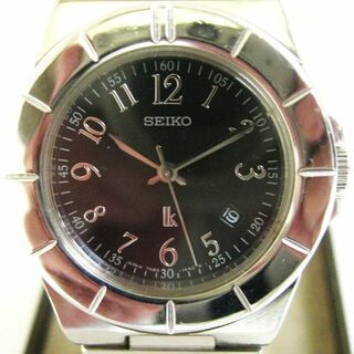 セイコー(SEIKO)の日本製 セイコーSEIKO ルキア ローマ数字 3針 デート 7N82-0620(腕時計)