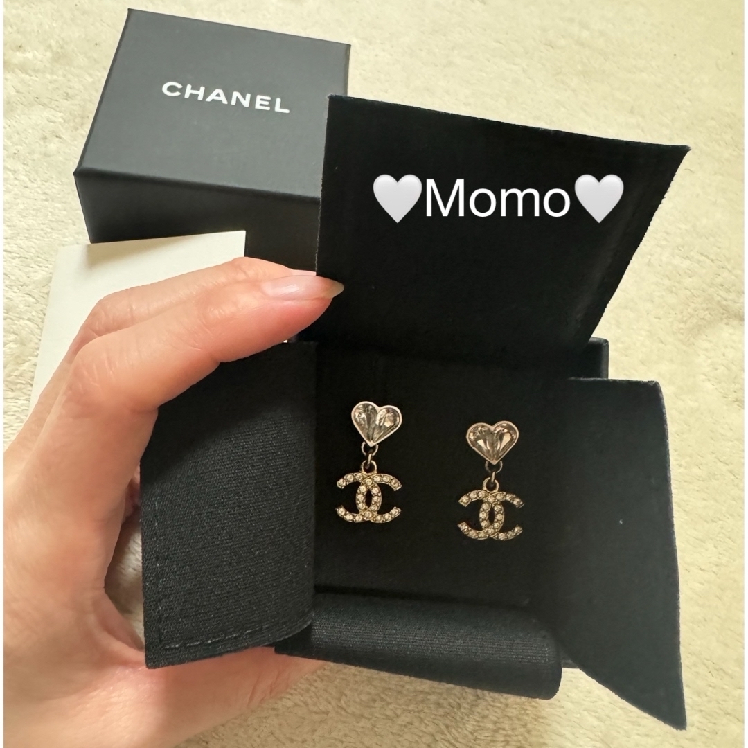 CHANEL(シャネル)のCHANEL ハート ピアス   レディースのアクセサリー(ピアス)の商品写真