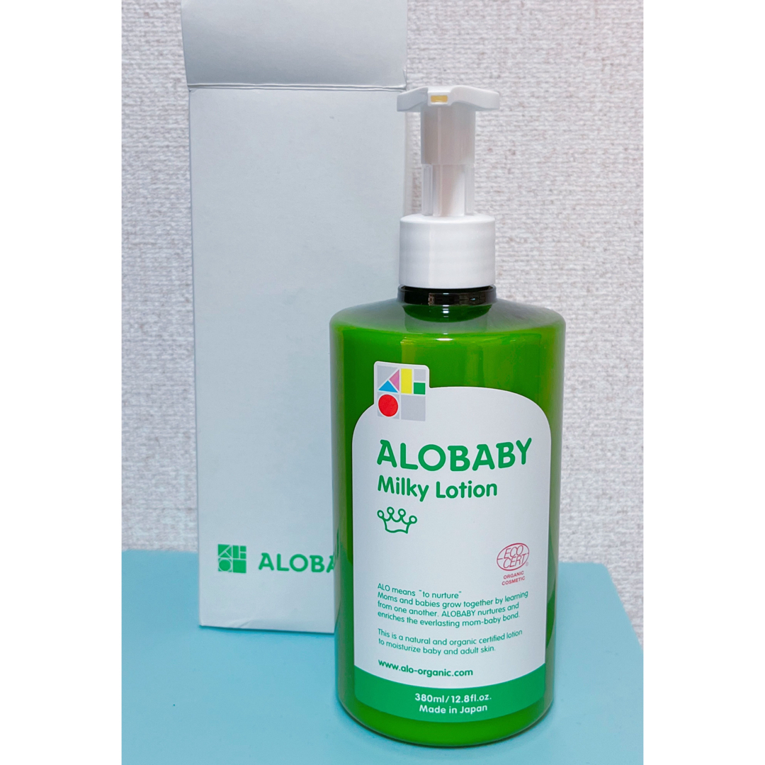 ALOBABY(アロベビー)のALOBABY ミルクローション ビッグボトル キッズ/ベビー/マタニティの洗浄/衛生用品(ベビーローション)の商品写真