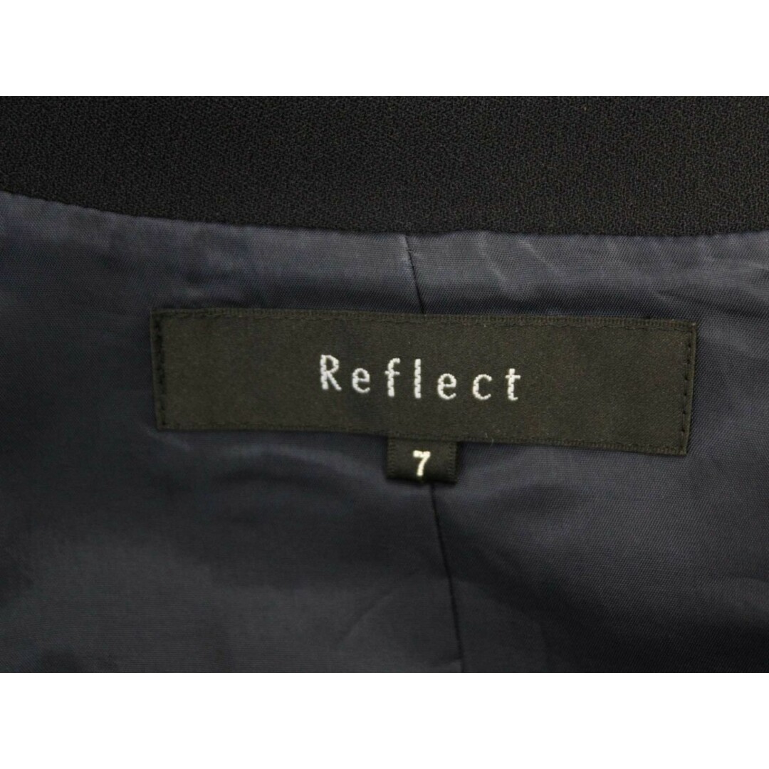 ReFLEcT(リフレクト)の‡Reflect/リフレクト‡アンサンブルスーツ/ワンピース/東京ソワール/ジャケット/半袖/長袖/ミディアム丈 濃紺/ネイビー レディース 7 お受験 面接 フォーマル 卒業式 入学式 説明会 見学会 学校行事 園行事 式典【中古】春夏秋冬 812032 レディースのレディース その他(その他)の商品写真