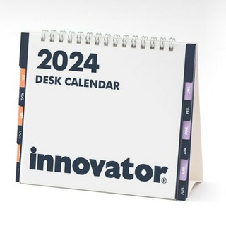 イノベーター　カレンダー　卓上　未開封　2024(カレンダー/スケジュール)