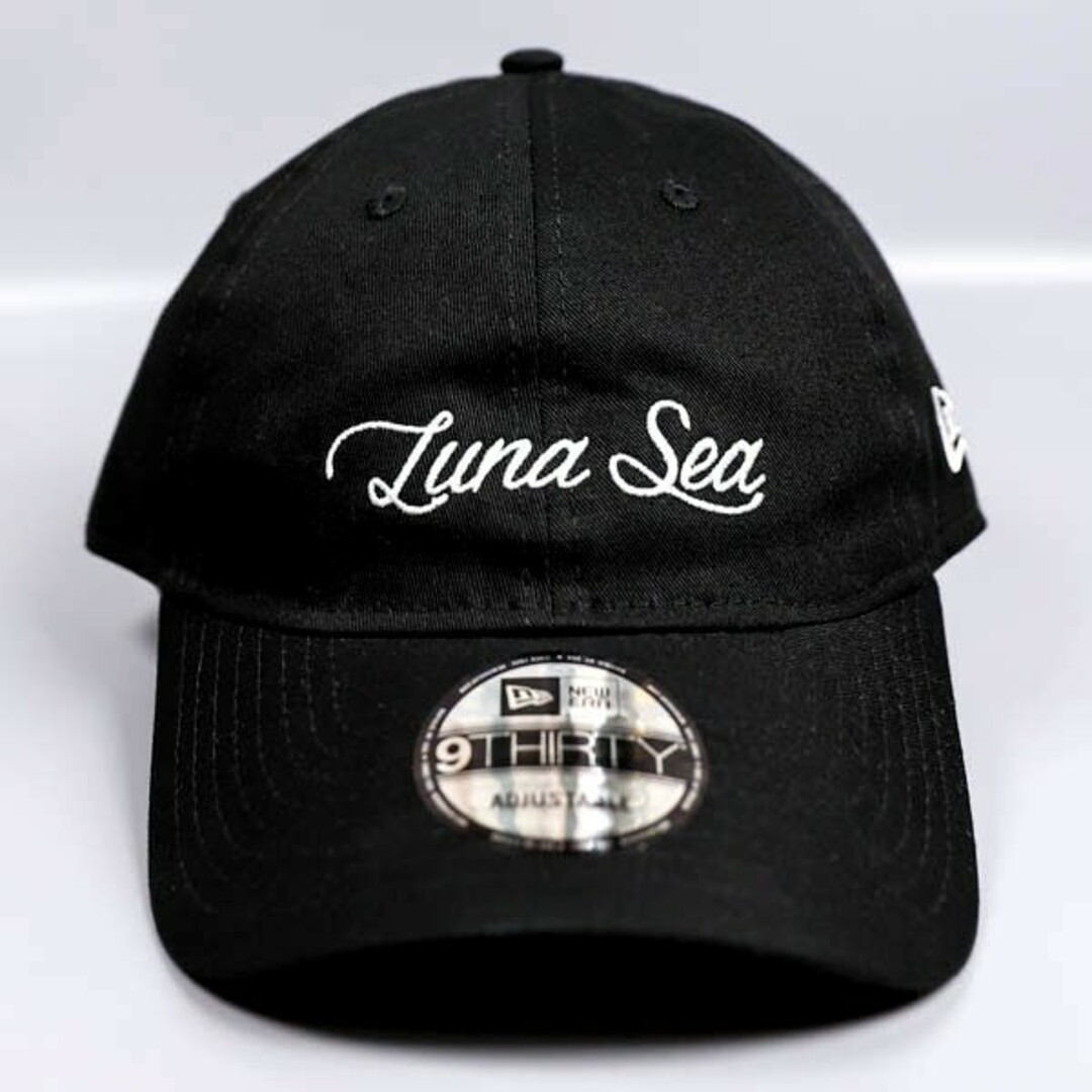 NEW ERA(ニューエラー)のLUNA SEAニューエラNEWERA黒キャップCAPブラック帽子9THIRTY エンタメ/ホビーのタレントグッズ(ミュージシャン)の商品写真