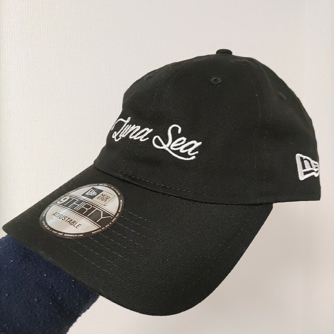 NEW ERA(ニューエラー)のLUNA SEAニューエラNEWERA黒キャップCAPブラック帽子9THIRTY エンタメ/ホビーのタレントグッズ(ミュージシャン)の商品写真