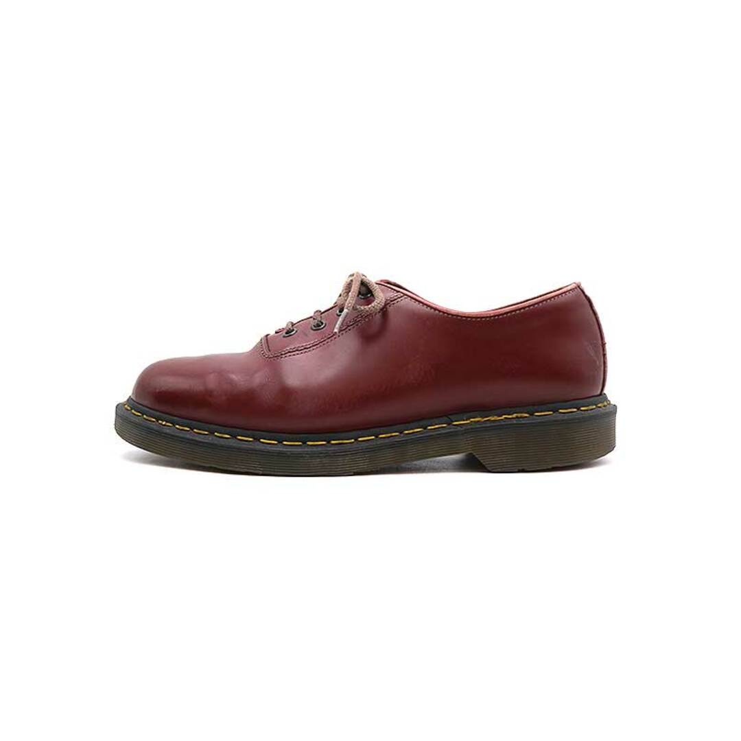 COMME des GARCONS(コムデギャルソン)のDr.Martens×COMME des GARCONS HOMME DEUX ドクターマーチン×コム デ ギャルソン オム ドゥ 4ホールレザーシューズ レッド 11 メンズの靴/シューズ(その他)の商品写真