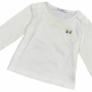 ファミリア(familiar)のFAMILIA ファミリア 長袖 Tシャツ ロング トップス 子供服 ブランド(Ｔシャツ)