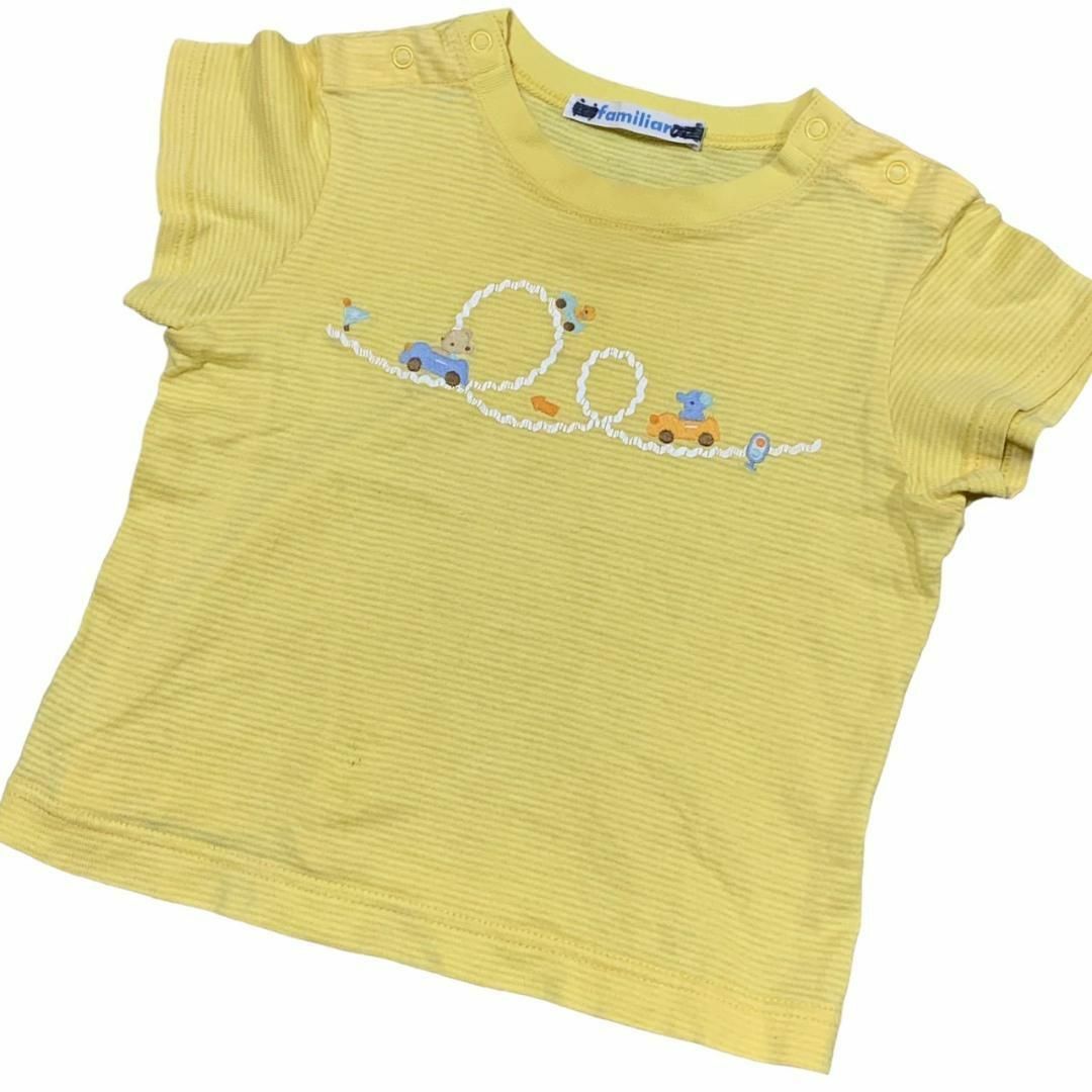 FAMILIA ファミリア 半袖 Tシャツ トップス くま 子供服 ブランド