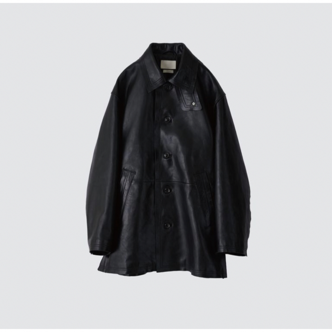 YOKE(ヨーク)のyoke Cut-Off Leather Car Coat メンズのジャケット/アウター(レザージャケット)の商品写真