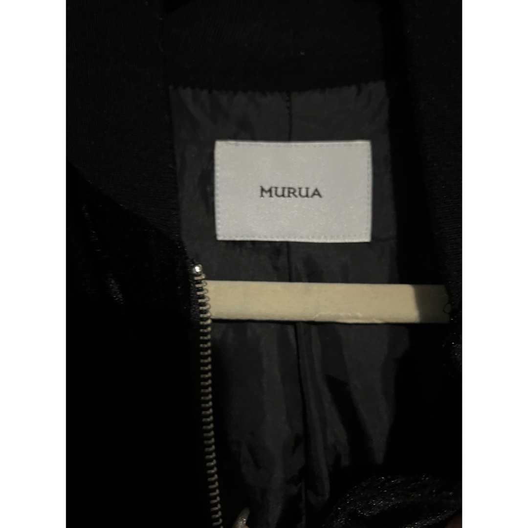 MURUA(ムルーア)の【MURUA】ベロアブルゾン レディースのジャケット/アウター(ブルゾン)の商品写真