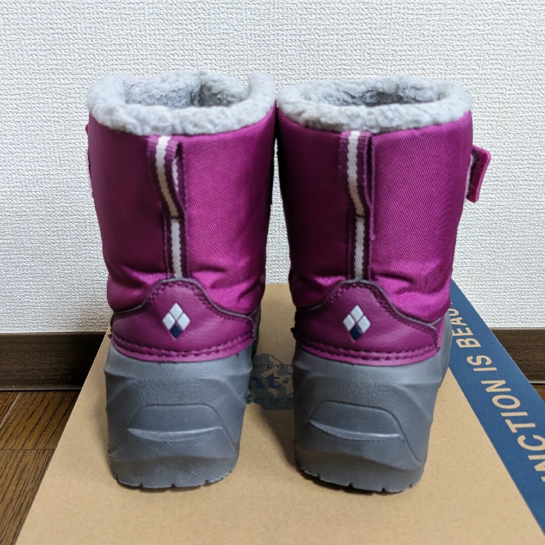 mont bell(モンベル)のモンベル　スノーシューズ　パウダーブーツ　19cm　女の子　キッズ キッズ/ベビー/マタニティのキッズ靴/シューズ(15cm~)(アウトドアシューズ)の商品写真