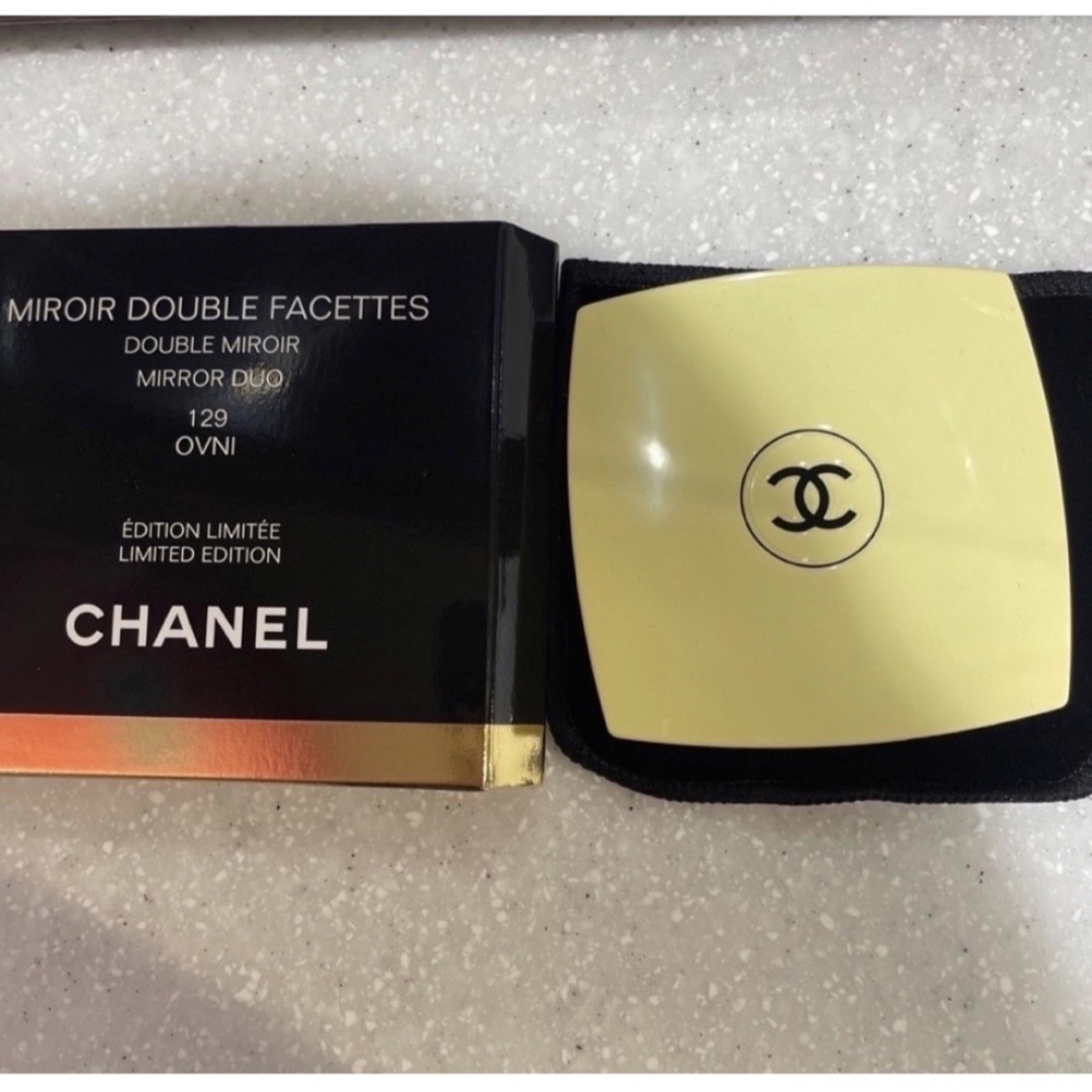 CHANEL(シャネル)のシャネル ミロワール ドゥーブル ファセット ミラー オヴニー レディースのファッション小物(ミラー)の商品写真