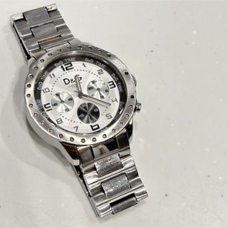 ドルチェアンドガッバーナ(DOLCE&GABBANA)の[ジャンク品] D&G TIMEメンズ　腕時計(腕時計(アナログ))