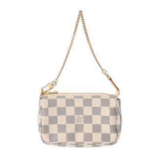 ルイヴィトン(LOUIS VUITTON)のルイヴィトン ダミエアズール ミニポシェットアクセソワール アクセサリーポ(ポーチ)