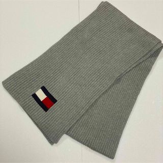 トミーヒルフィガー(TOMMY HILFIGER)のTOMMY HILFIGER トミーヒルフィガー マフラー　グレー(マフラー)