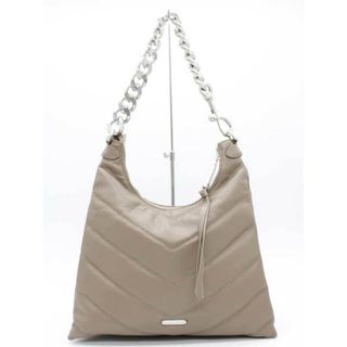 レベッカミンコフ(Rebecca Minkoff)の【値下げ】新品未使用品◇REBECCA MINKOFF/レベッカミンコフ◇Edie Maxi Hobo/エディマキシホーボー/ワンショルダーバッグ/チェーンハンドル/レザー/BAG/鞄 DEEP TAUPE/グレージュ レディース 春夏秋冬 404032(メッセンジャーバッグ)