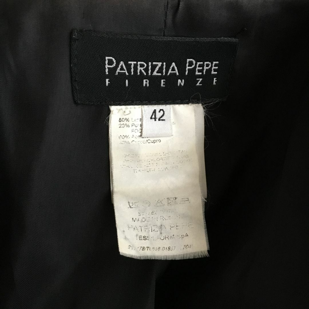 PATRIZIA PEPE(パトリツィアペペ)のイタリア製　PATRIZIA PEPE　パトリツィア ペペ　コート　USED レディースのジャケット/アウター(ピーコート)の商品写真