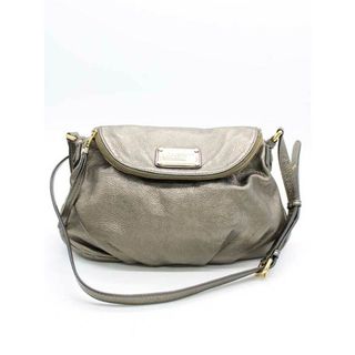 マークバイマークジェイコブス(MARC BY MARC JACOBS)の【新規値下げ】♪MARC JACOBS/マークジェイコブス♪レザーショルダーバッグ/シンプル/BAG/鞄 ゴールドカーキ レディース 【中古】 春夏秋冬 906022(メッセンジャーバッグ)