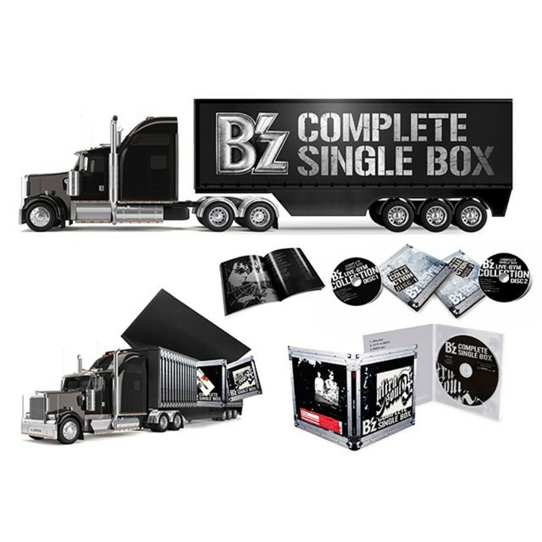 B'z コンプリートシングルBOX トレーラーの通販 by MASA's B'z コンプリートシングルBOX トレーラーの通販 by MASA's