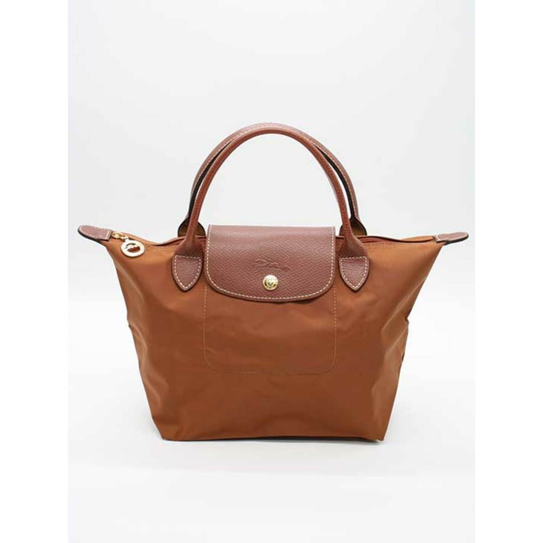 LONGCHAMP(ロンシャン)の【値下げ】♪LONGCHAMP/ロンシャン♪折り畳みトート/ルプリアージュ/S/バッグ/エレガント/シンプル/カジュアル/オシャレ/BAG/鞄 ブラウン/茶色 レディース 【中古】 春夏秋冬 923032 レディースのバッグ(トートバッグ)の商品写真