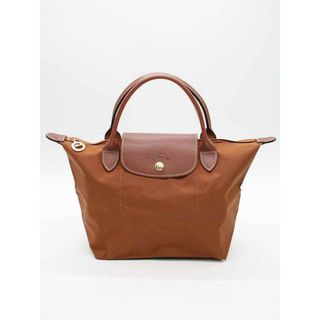 ロンシャン(LONGCHAMP)の【値下げ】♪LONGCHAMP/ロンシャン♪折り畳みトート/ルプリアージュ/S/バッグ/エレガント/シンプル/カジュアル/オシャレ/BAG/鞄 ブラウン/茶色 レディース 【中古】 春夏秋冬 923032(トートバッグ)