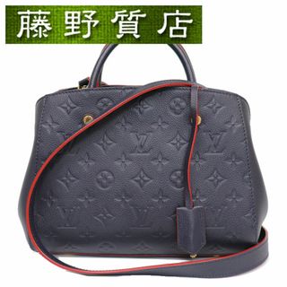 ルイヴィトン(LOUIS VUITTON)の(美品)ルイヴィトン LOUIS VUITTON モンテーニュ BB アンプラント 紺 ネイビー  M42747 2way ショルダー 8124(その他)