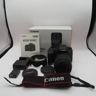 キヤノン(Canon)の新品級！！CANON EOS 9000D レンズキット EF-S18-135m(デジタル一眼)