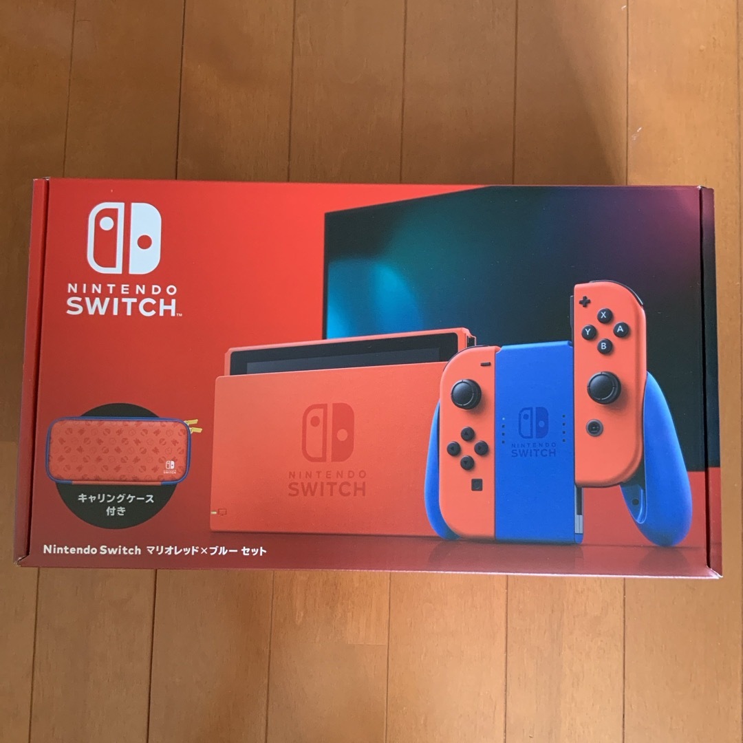 Nintendo Switch - Nintendo Switch マリオ レッド×ブルー セット 中古