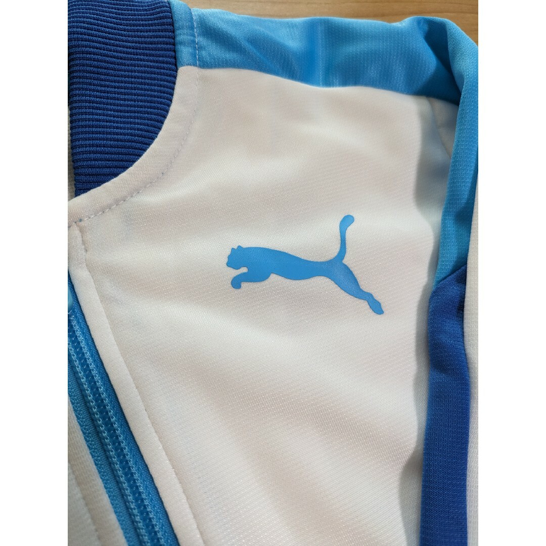 PUMA(プーマ)の未使用 美品 puma プーマ 120cm キッズ ジャージ キッズ/ベビー/マタニティのキッズ服女の子用(90cm~)(ジャケット/上着)の商品写真