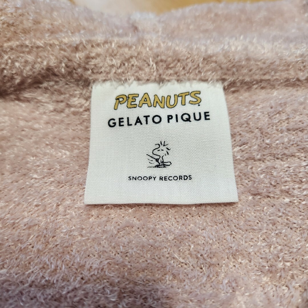 gelato pique(ジェラートピケ)のgelato pique　ジェラートピケ　スヌーピー　ジップ　パーカー レディースのトップス(パーカー)の商品写真