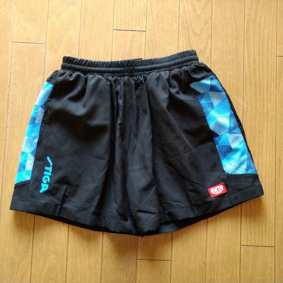 卓球　ショートパンツ　黒　STIGA　サイズS スポーツ/アウトドアのスポーツ/アウトドア その他(卓球)の商品写真