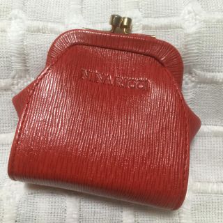 ニナリッチ(NINA RICCI)のyuki.様専用  NINARICCI  ニナリッチ赤いがま口財布(コインケース)