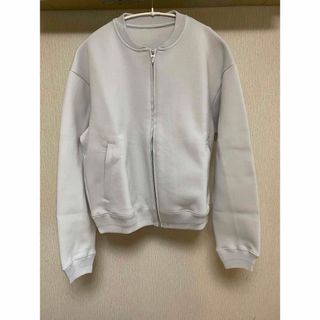 新品 Theory セオリー 19AW トリアセテート ブルゾン ２ ホワイト