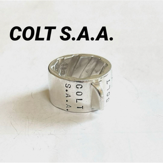 COLT(コルト) S A Aバレルモチーフ925 SILVERリング約19号位