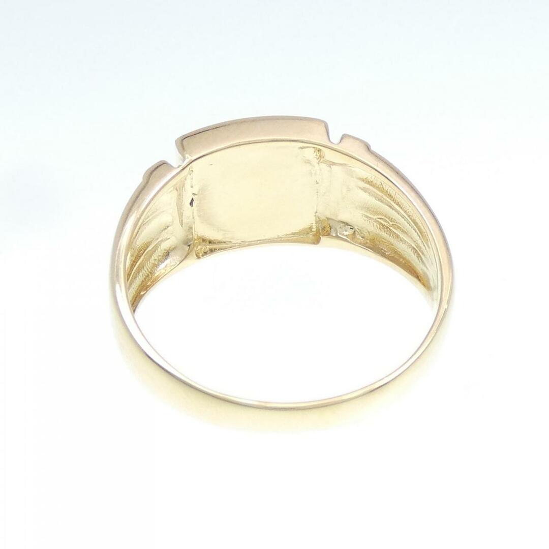 【新品】K18YG オニキス リング レディースのアクセサリー(リング(指輪))の商品写真