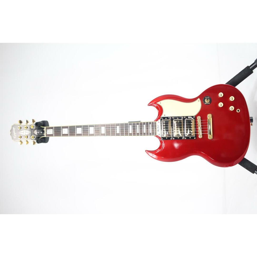 Epiphone(エピフォン)のＥＰＩＰＨＯＮＥ　　ＬＴＤ　Ｇ－４００　ＣＵＳＴＯＭ　３ＰＵ 楽器のギター(エレキギター)の商品写真