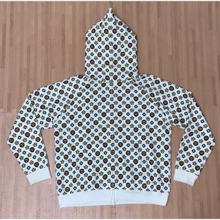 アベイシングエイプ(A BATHING APE)の★激レア★ APE マイロ ロゴ パーカー M シャークパーカー kaws(パーカー)