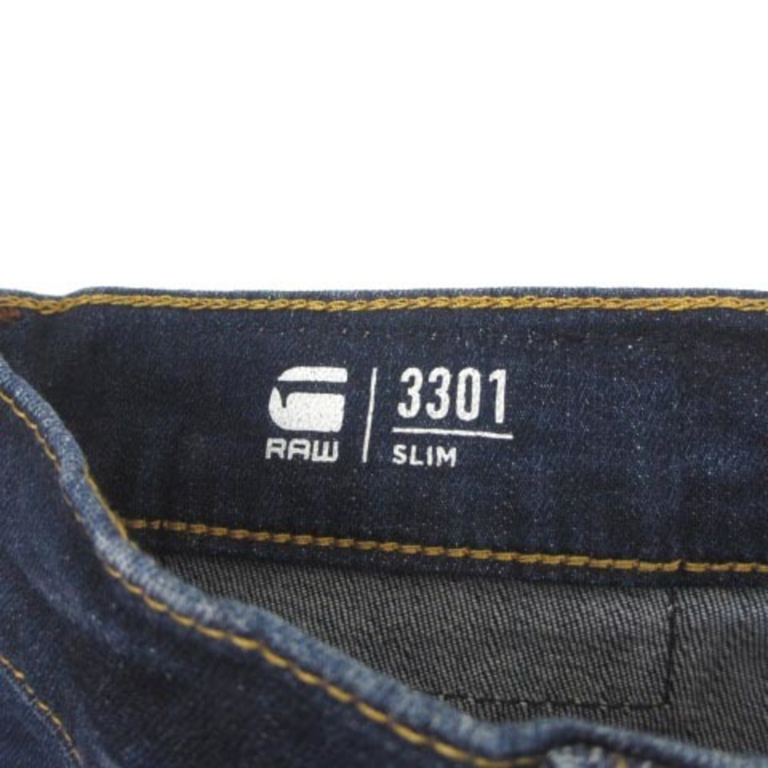 G-STAR RAW(ジースター)のジースターロウ 3301 デニムパンツ ジーンズ ブルー W27 メンズのパンツ(デニム/ジーンズ)の商品写真
