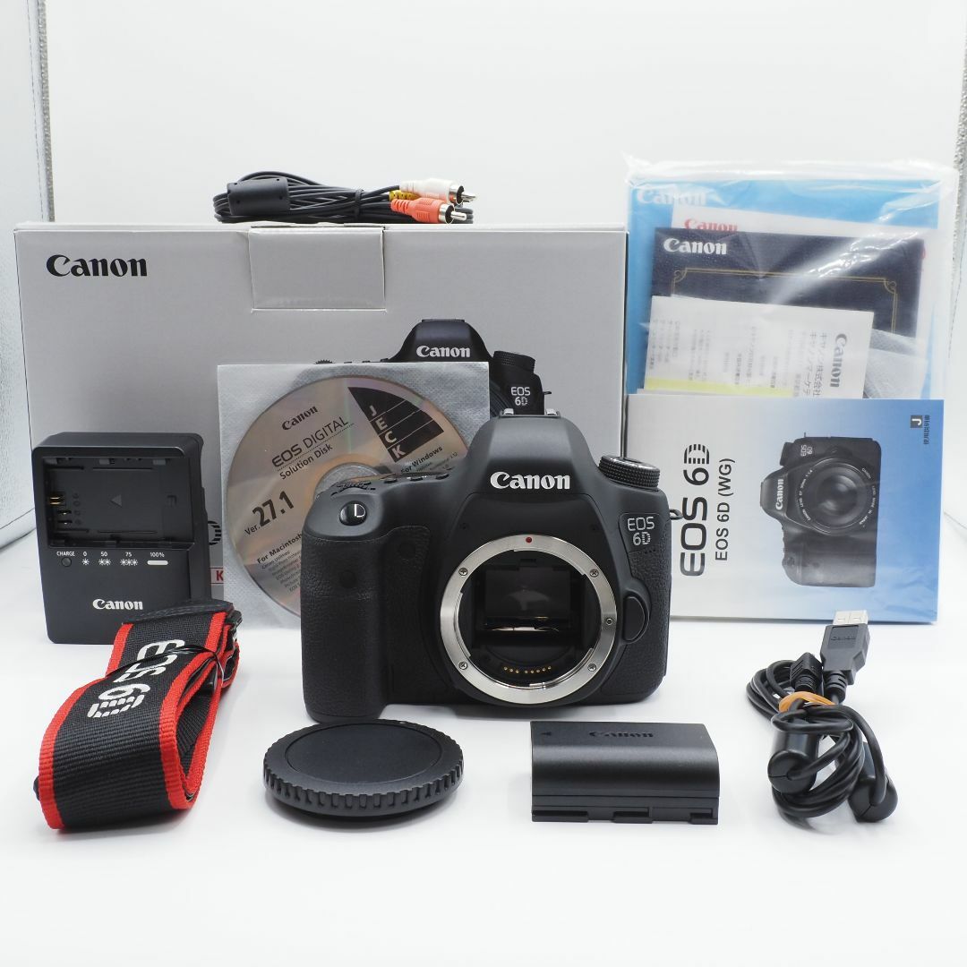 ★ショット数わずか798回・新品級★ Canon キヤノン EOS 6D動作