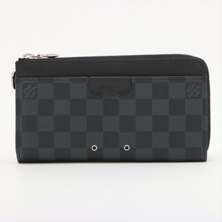 ルイヴィトン(LOUIS VUITTON)のヴィトン ジッピードラゴンヌ   ブラック メンズ 長財布(長財布)