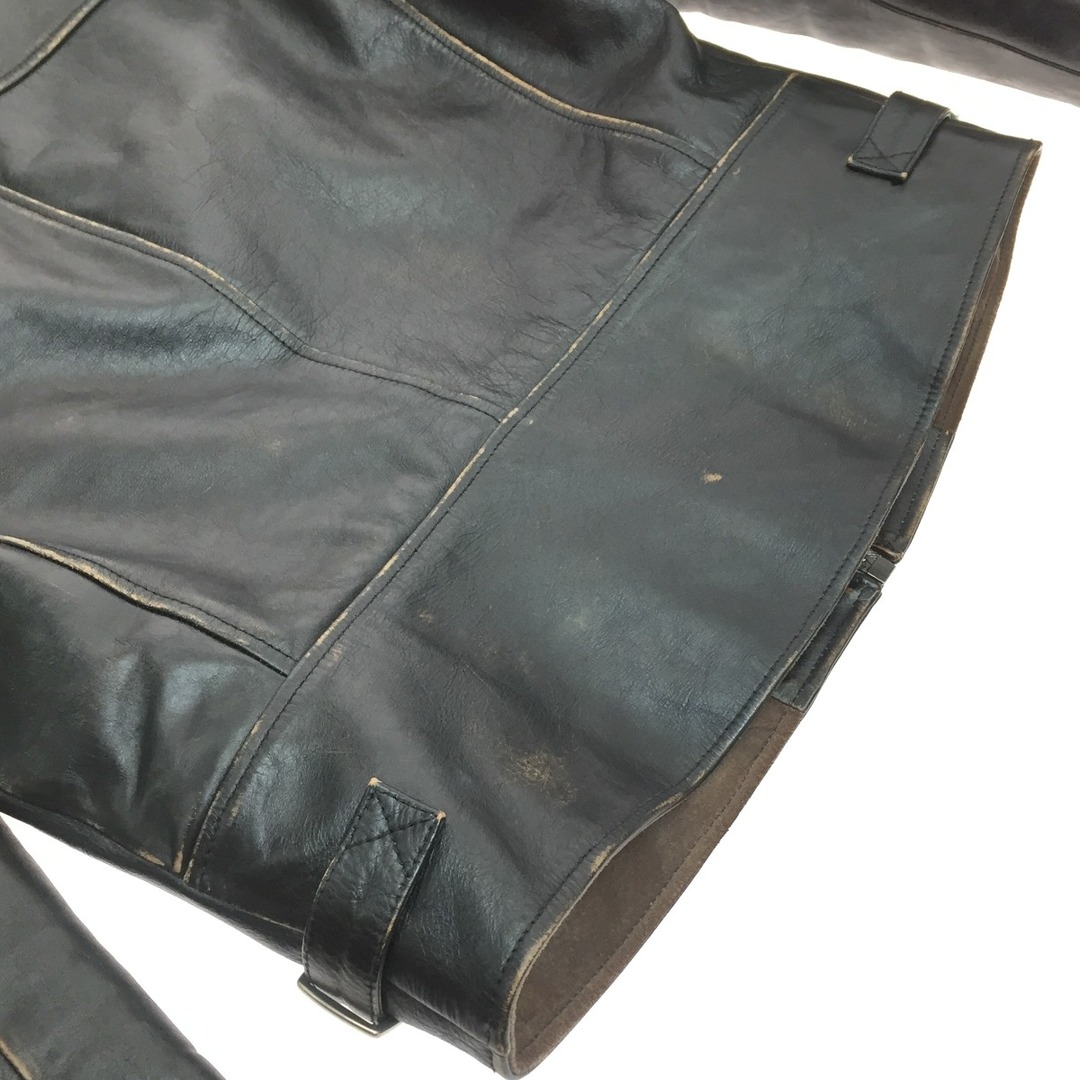 Gucci(グッチ)の$$ GUCCI グッチ メンズ ライダースジャケット  SIZE 44 454032 XG313 ブラック メンズのジャケット/アウター(ライダースジャケット)の商品写真