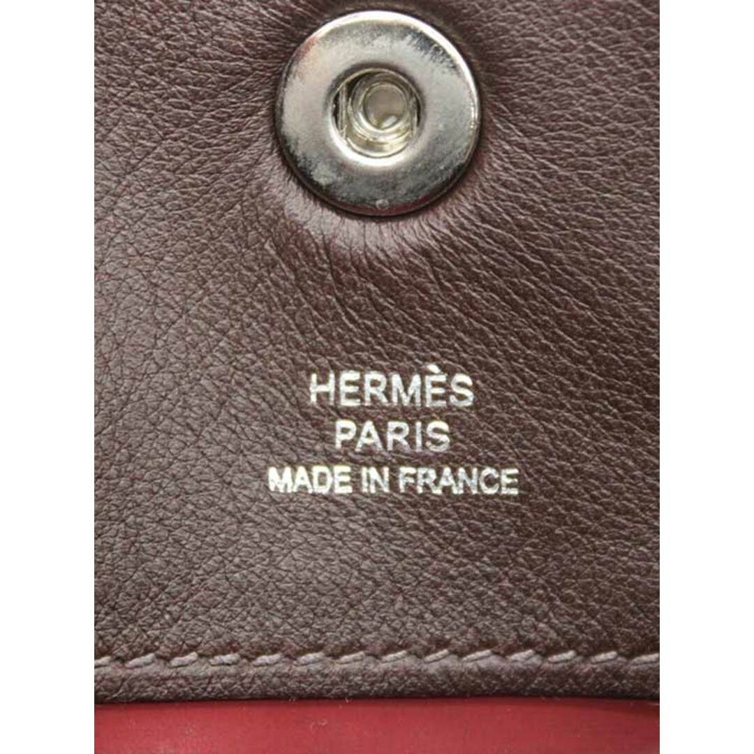 レディース【値下げ】◇HERMES/エルメス◇ビーポップPM/小物入れ/□K刻印/シルバー金具/ポーチ/小物 ブラウン/茶 レディース メンズ春夏秋冬 823032